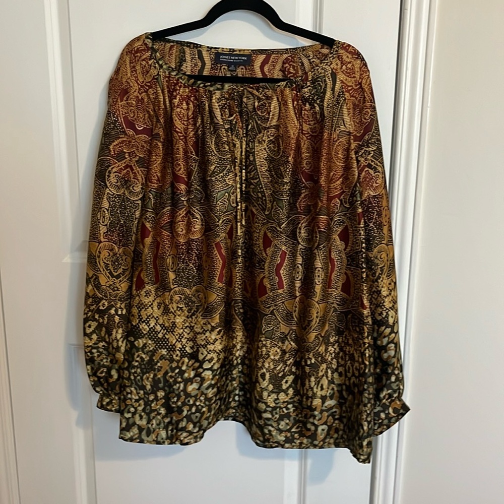 Plus size boho top.  3x